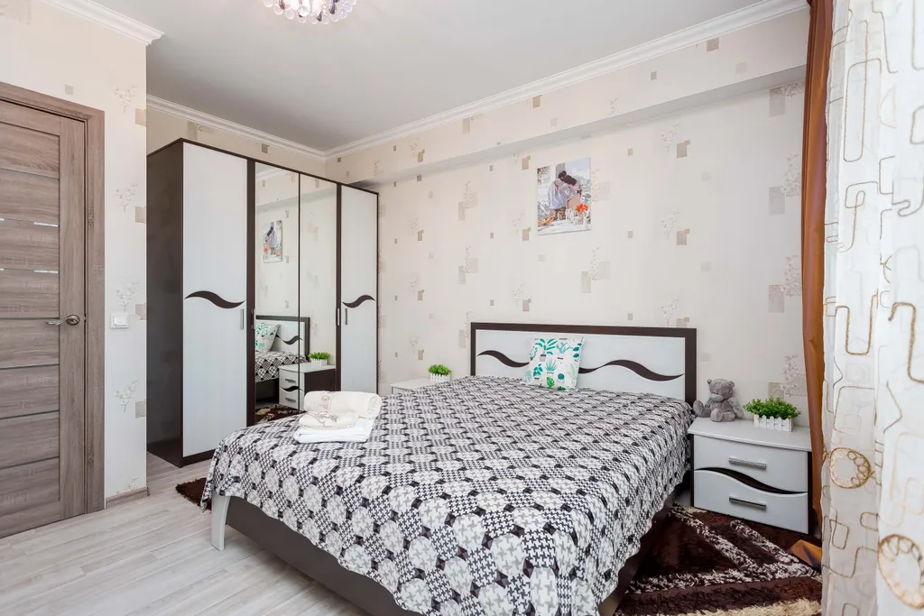 Светлая квартира рядом с парком Горького