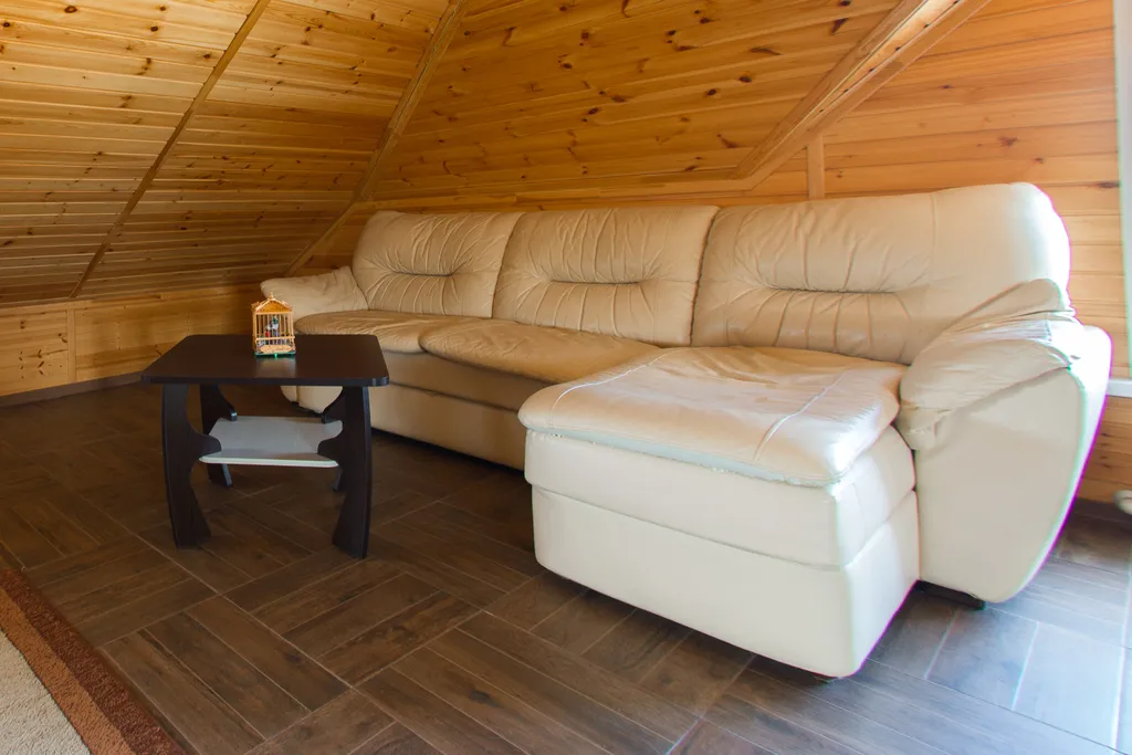 Семейный номер с двуспальной кроватью и раскладным диваном