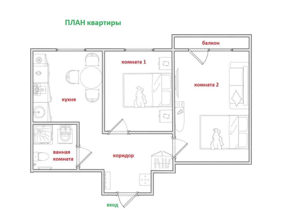 Легендарная loft квартира вблизи жд и цирка