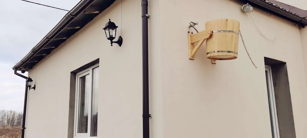 Дом с бассейном и баней