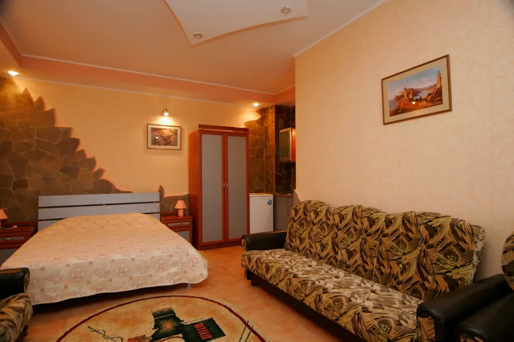 Комната №17 - однокомнатная с мини-кухней