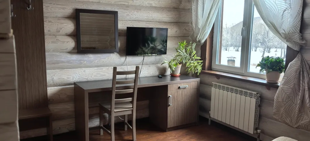 Срубовой коттедж на берегу Волги