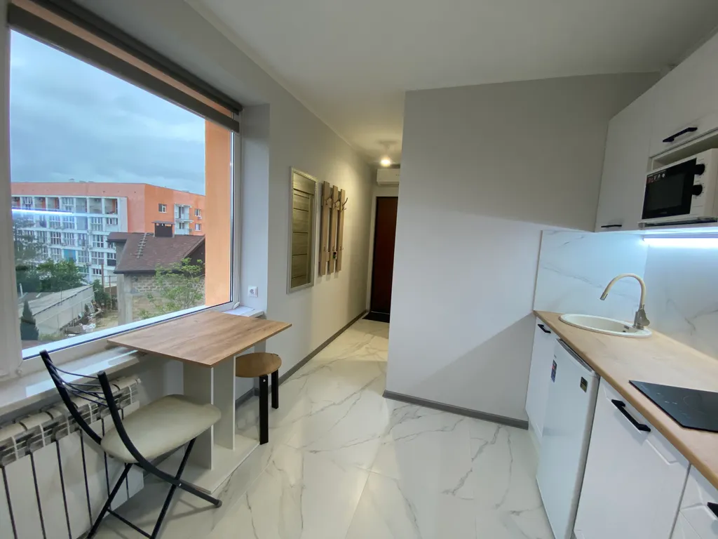 Квартира Квартира Уютная студия на двоих с видом на горы — Феодосия