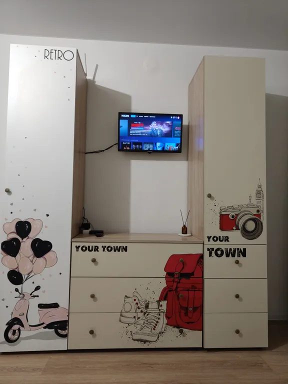 Просторная студия с шикарным видом на город