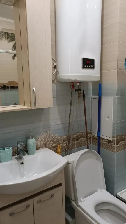 Уютная студия с красивым видом на озеро Банное