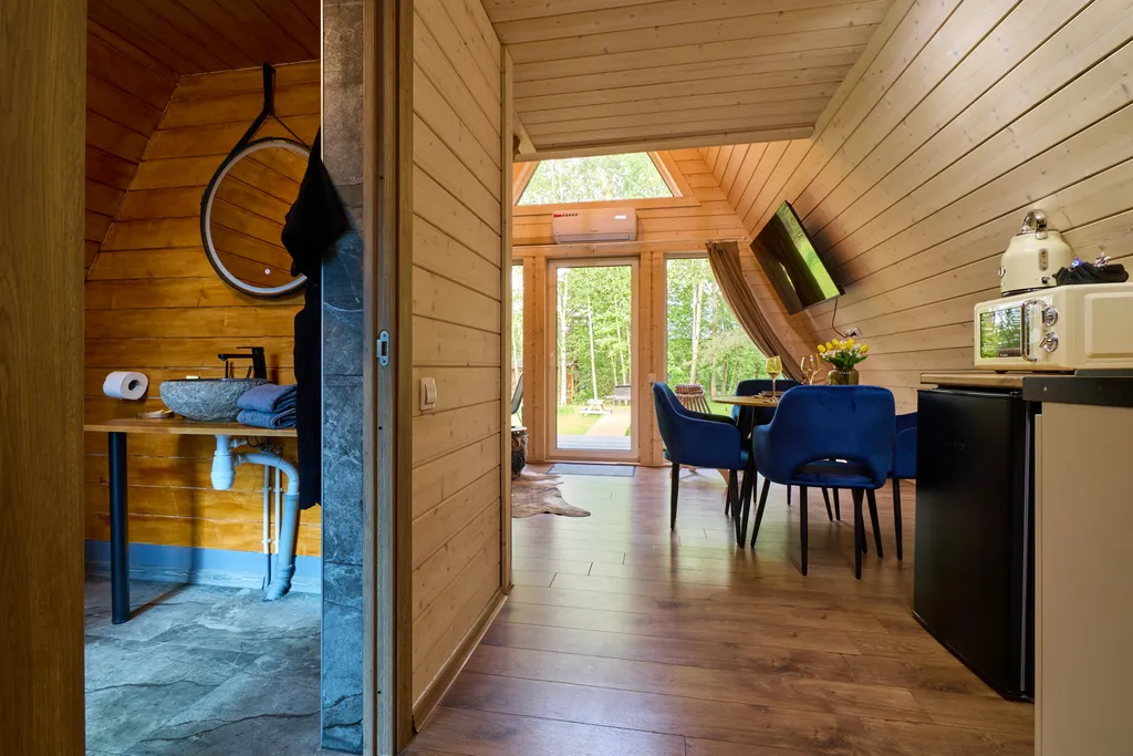 Треугольный дом A-frame