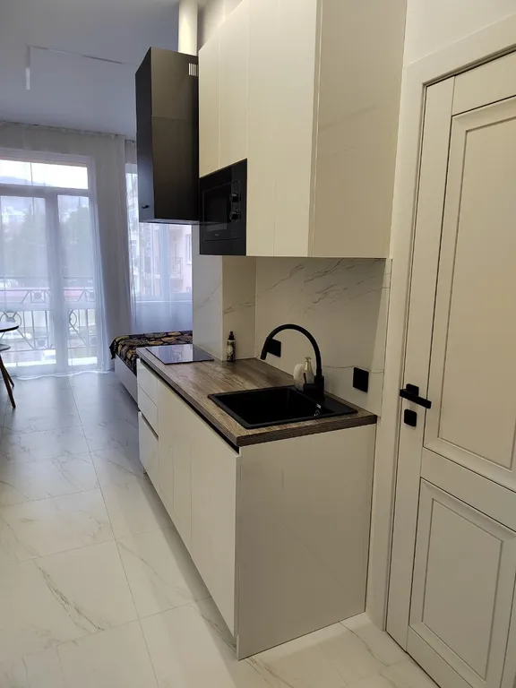 Квартира Квартира Уютная и комфортнaя студия в нoвом, совpеменном ЖК Сeмeйный — Лазаревское