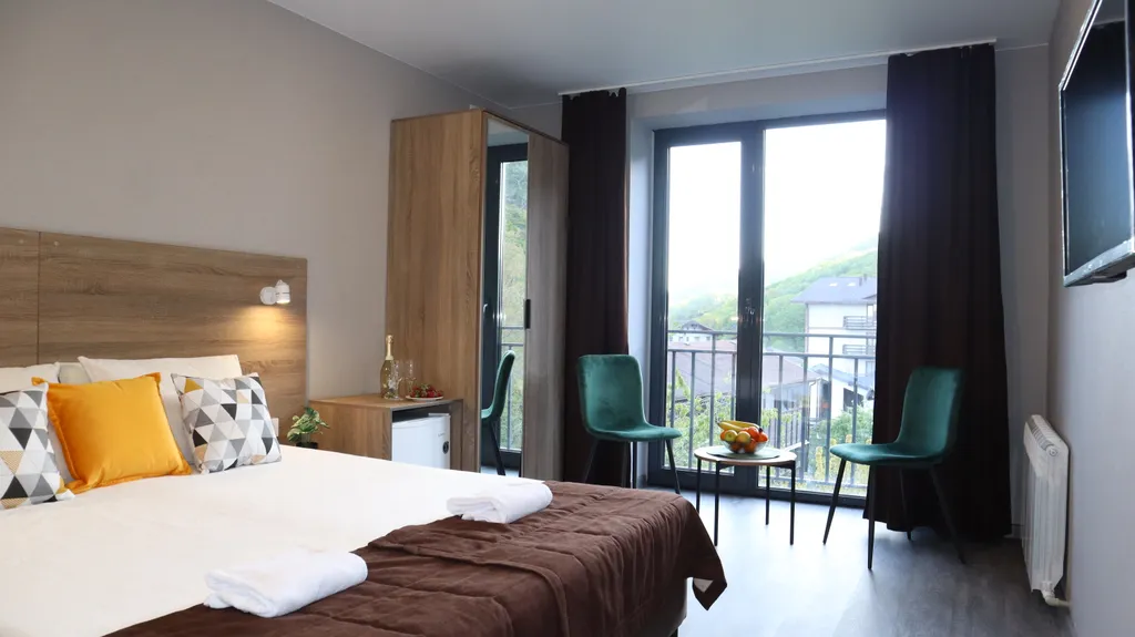 Уютный двухместный номер стандарт с одной или 2 раздельными кроватями