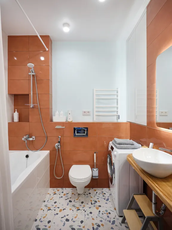 Новая 1-комнатная квартира с видом на город