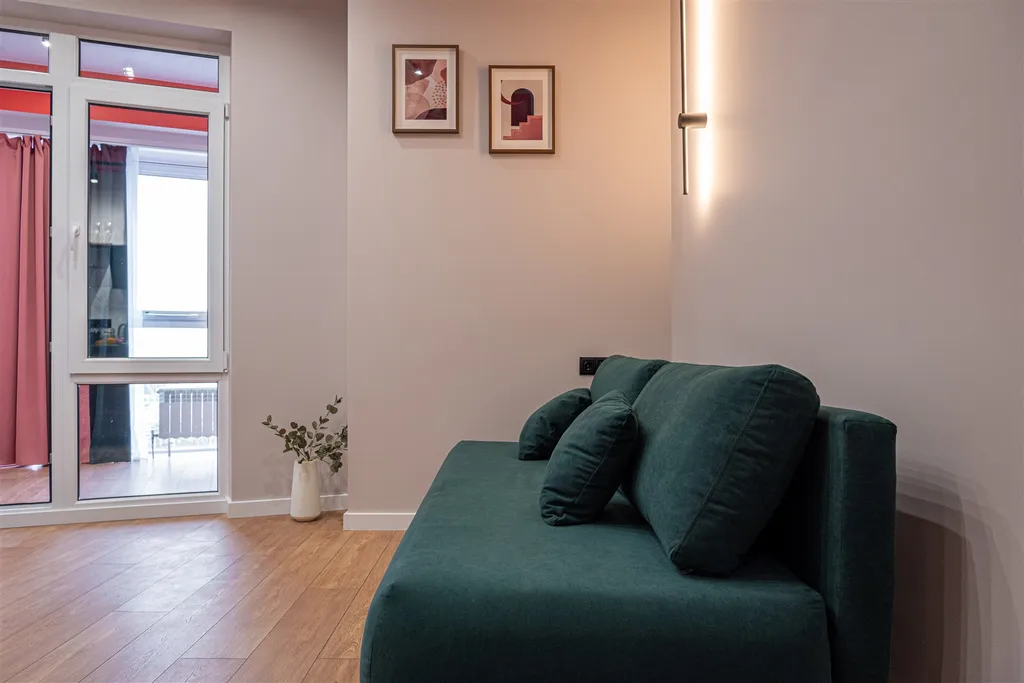 Квартира с видом на город и рядом с Парком Победы