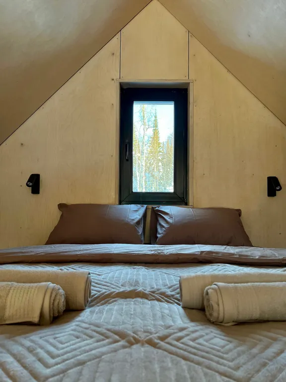 Дом в шерегеше lapki house