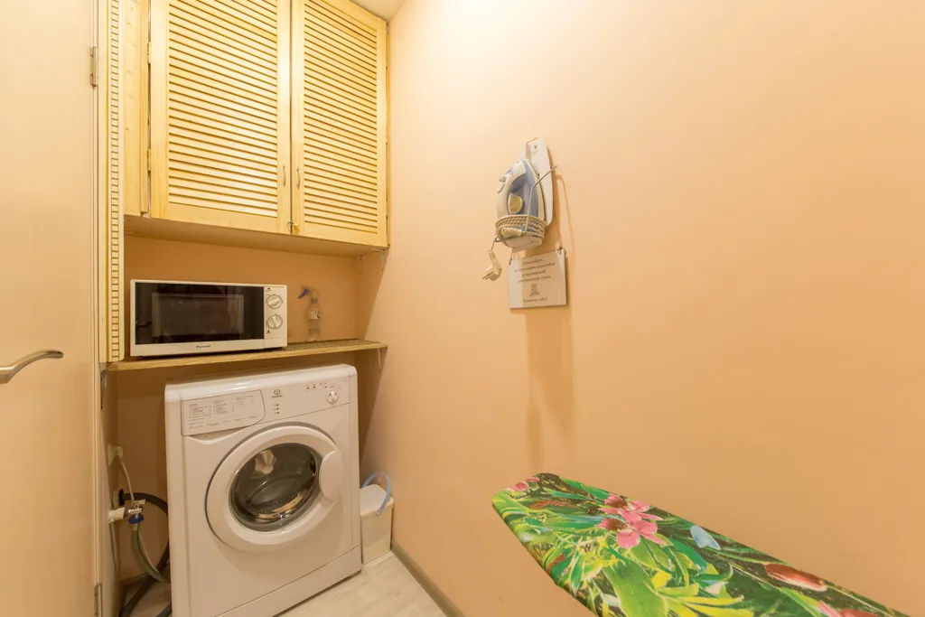 Квартира Квартира Уютная студия у метро Политехническая со всеми удобствами — Санкт-Петербург