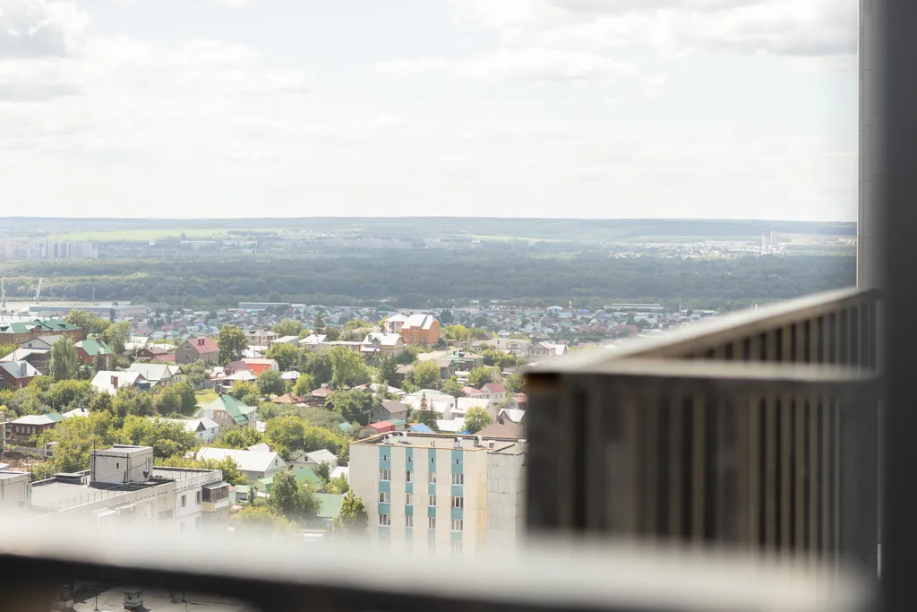 Квартира Квартира Студия в центре Яблони большой двуспальной кроватью — Уфа