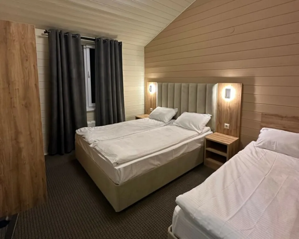 Домик трехкомнатный