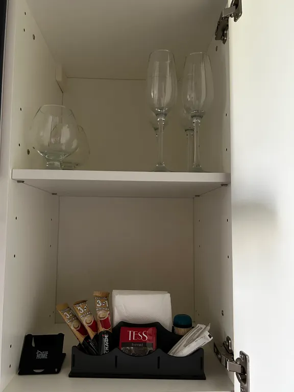 Уютная студия с красивым видом