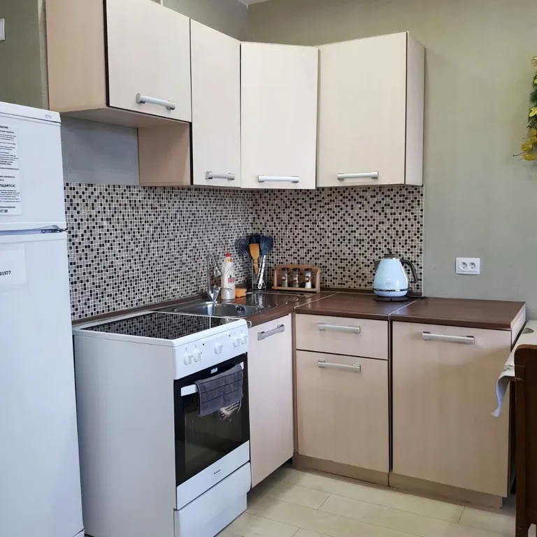 Квартира-студия с дизайнерским ремонтом в лучшем районе города