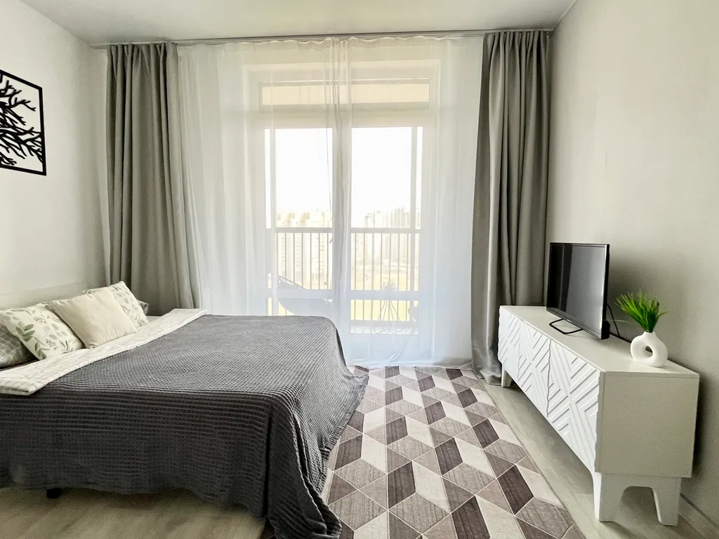 Квартира Квартира Новая студия в 5 минутах от залива — Санкт-Петербург