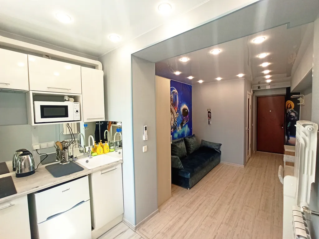 Квартира-студия Космос рядом с морем и магазинами