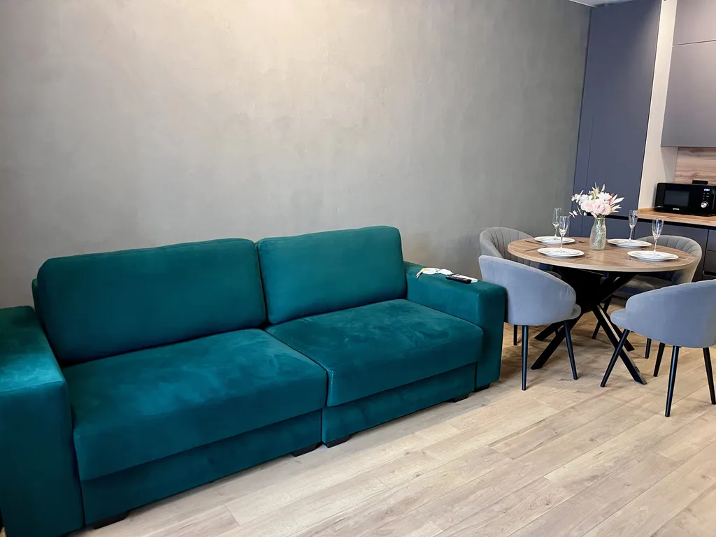 Современная квартира в тихом районе, спокойный отдых