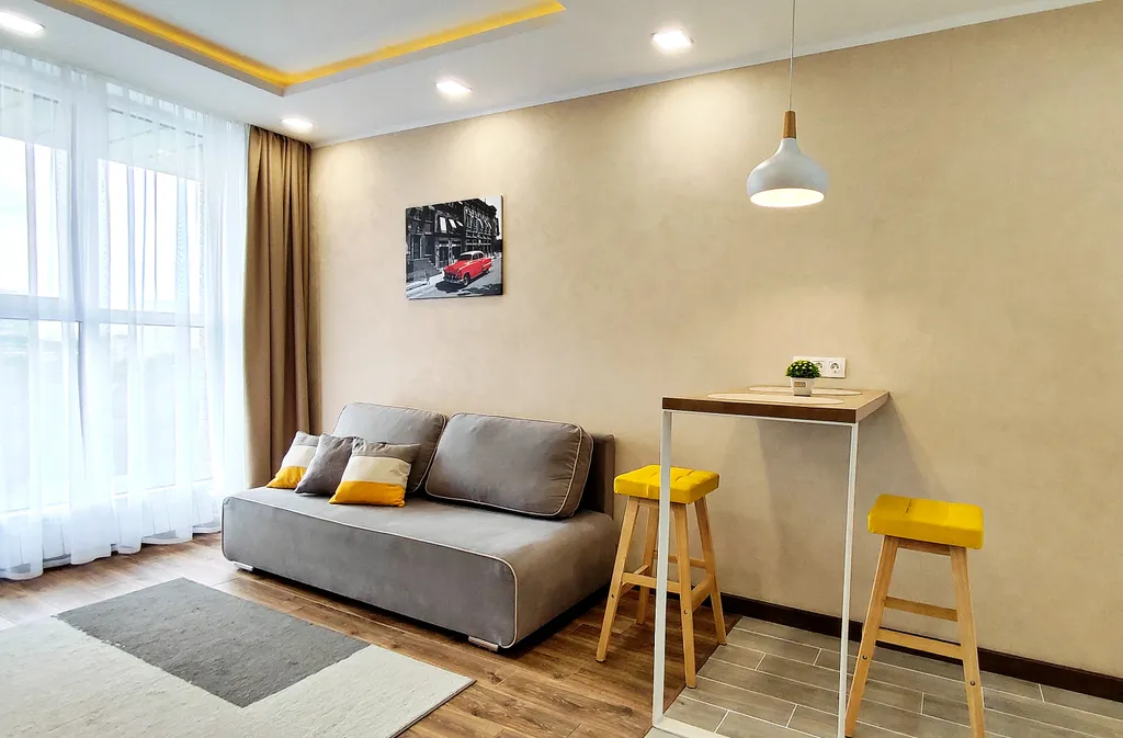 Центр города с видом на парк