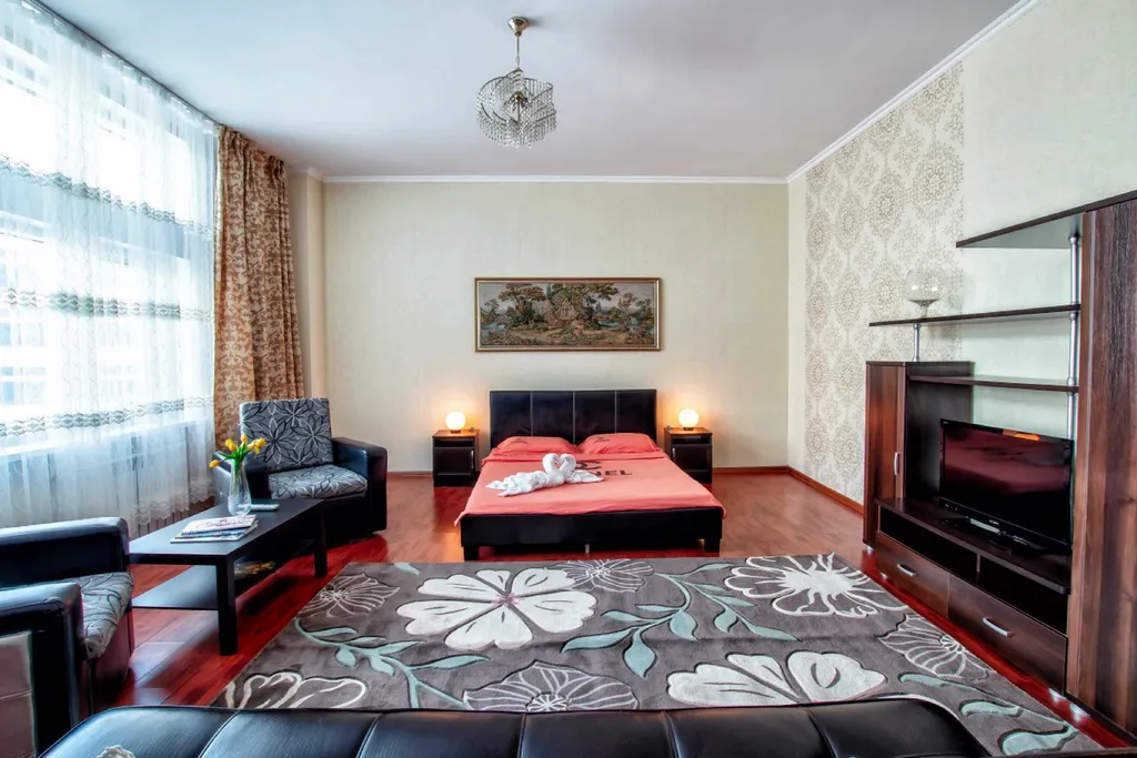 Квартира в ЖК на Водно-Зелёном бульваре Астана Байтерек — аренда посуточно в Астана (Нур-Султан)