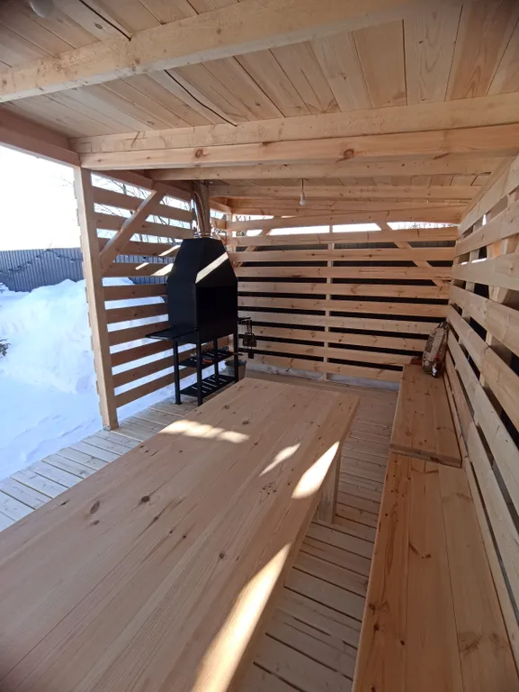 Уютный домик в центре города с русской баней на дровах