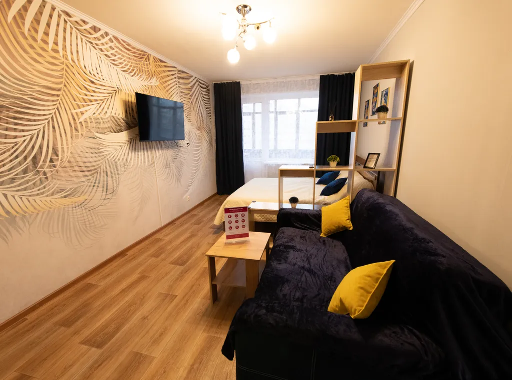 Уютная 1-комнатная квартира в тихом районе, на самом въезде в город