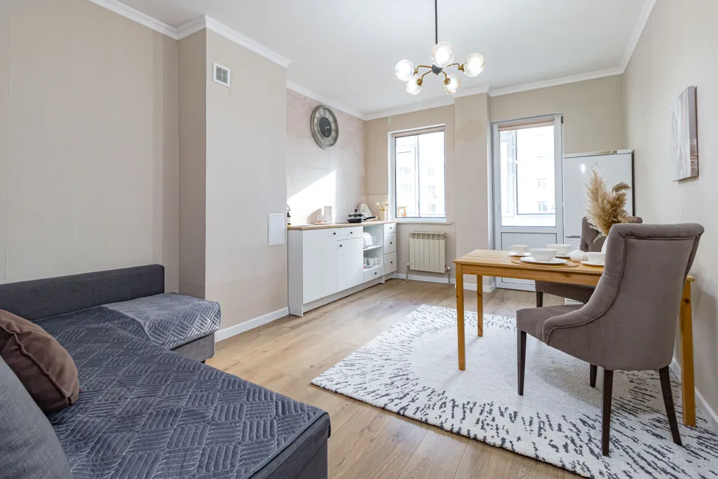 Светлая и уютная в центре