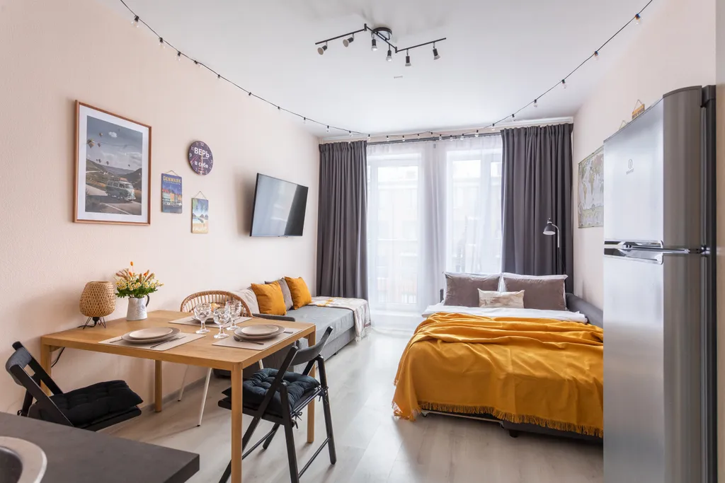 Квартира Квартира Prudius Apart в Кронштадте с кондиционером у пляжа — Кронштадт