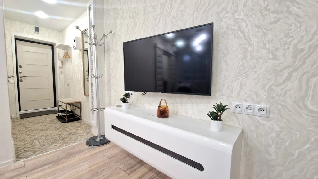 Светлая трехкомнатная квартира в центре города