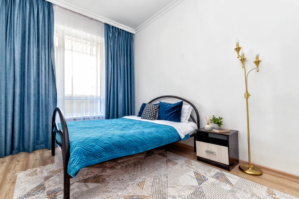 Уютная трёхкомнатная квартира с тремя двухспальними кроватями