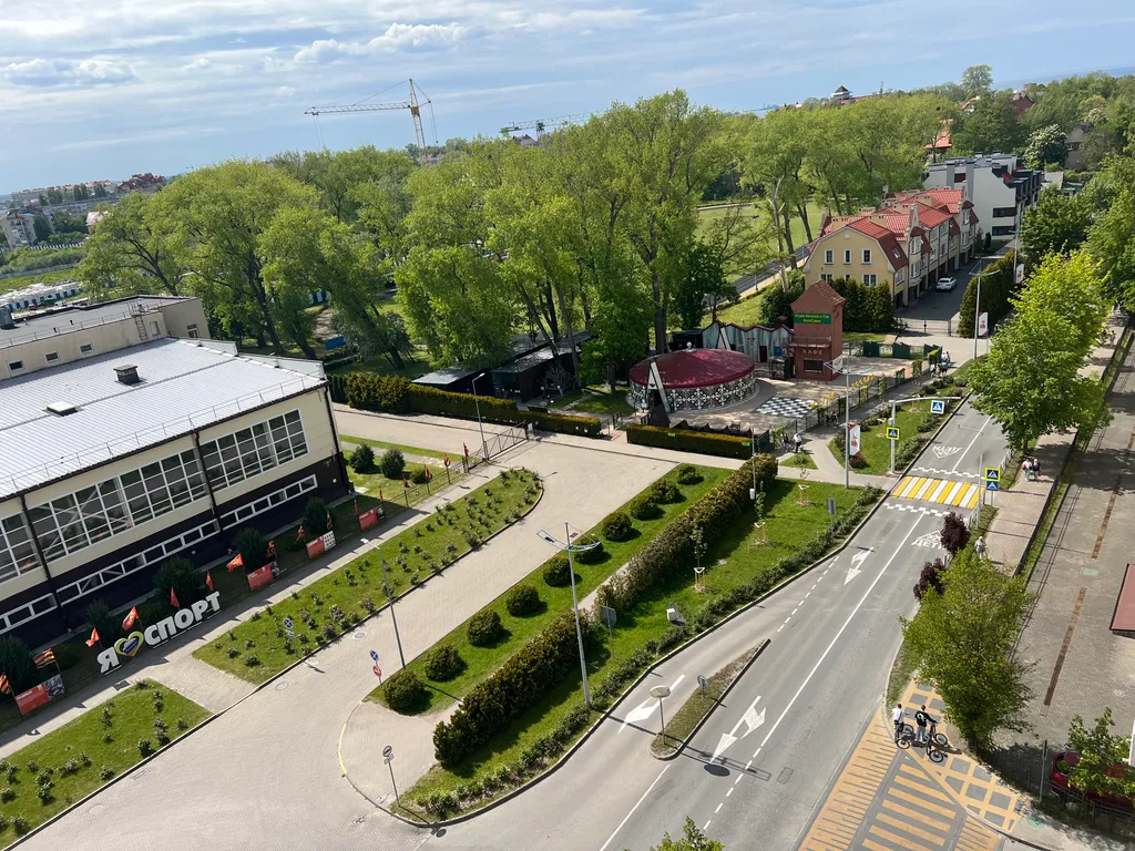 Квартира Уютная квартира в центре города с красивым видом из окна — Зеленоградск