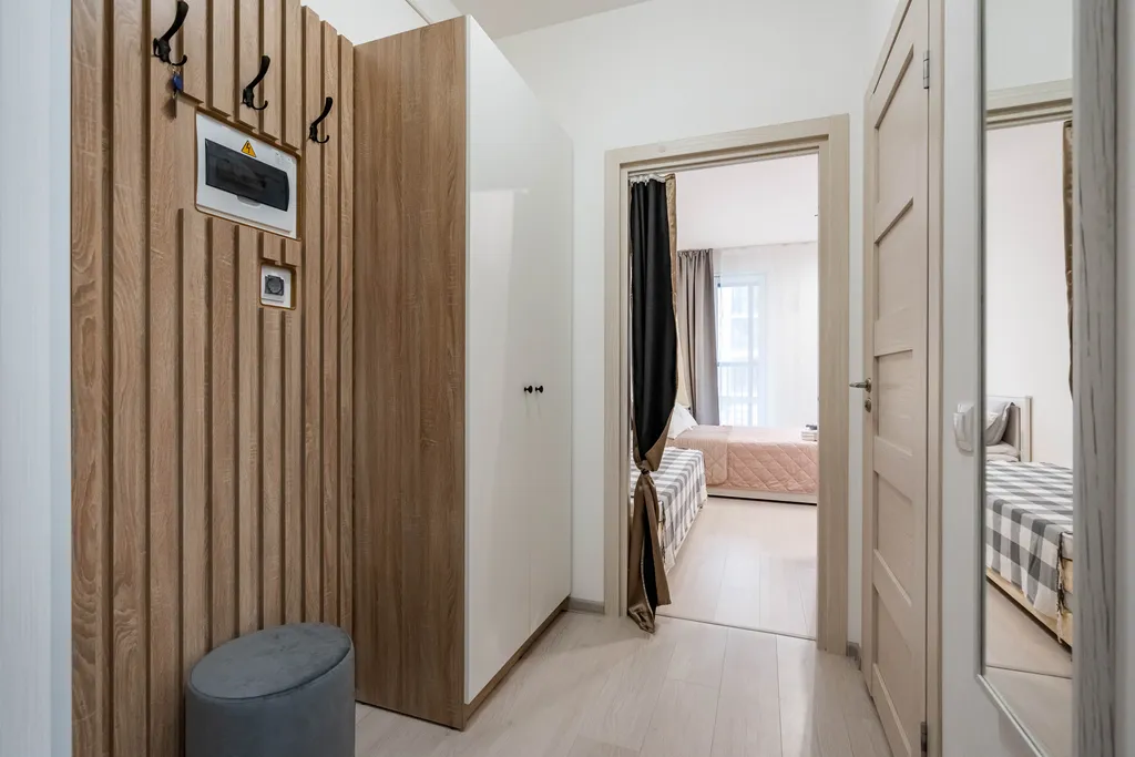 Квартира Квартира Svetlanovsky Studio — Санкт-Петербург