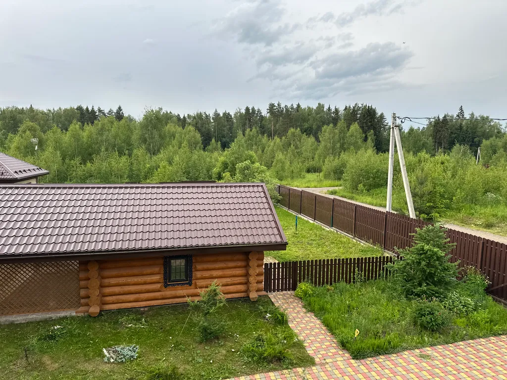 Дом-баня в деревенском стиле