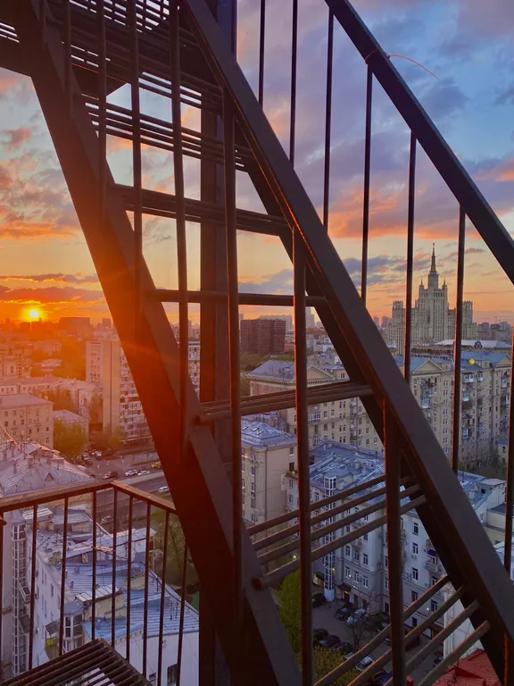 Квартира Комфортная квартира с уникальным видом на Новом Арбате — Москва