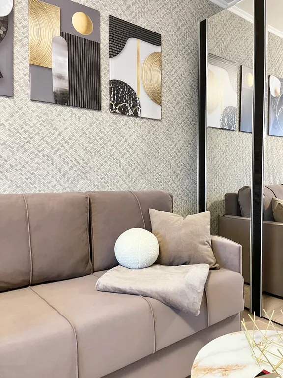 Дизайнерская квартира на Взлетке рядом с торговым центром Планета