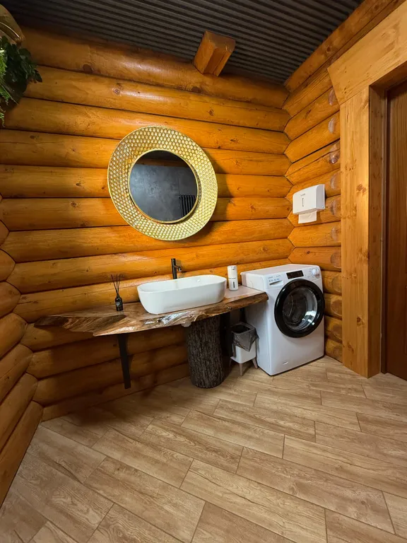 Комфортабельный дом из сруба в живописном месте