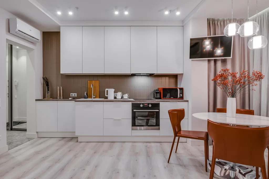 Квартира Квартира Уютный трёхкомнатный апартамент — Москва