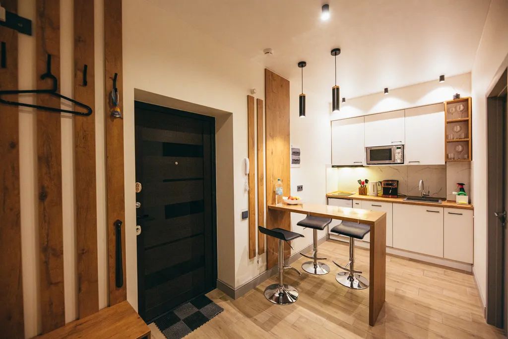 Квартира Olive marine resort с видом на море и большой террасой