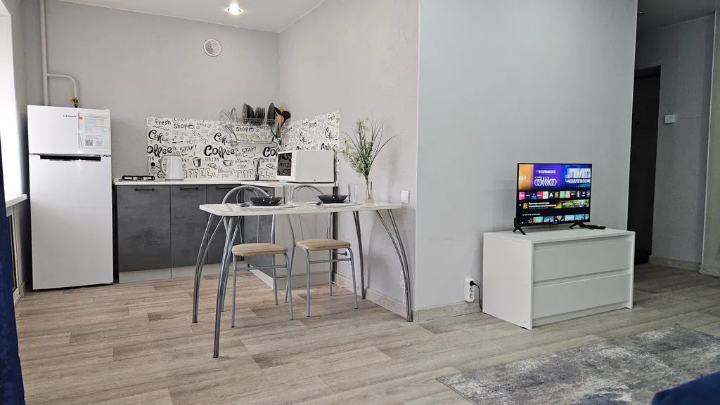 Уютная 2-квартира с гостиной и кухонной зоной