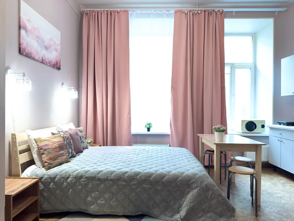 Квартира Квартира Уютная студия у метро Чернышевская — Санкт-Петербург