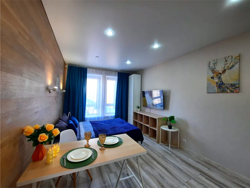 Квартира Студия уюта у метро Котельники — ваш домашний очаг в городской суете — аренда посуточно в Люберцы