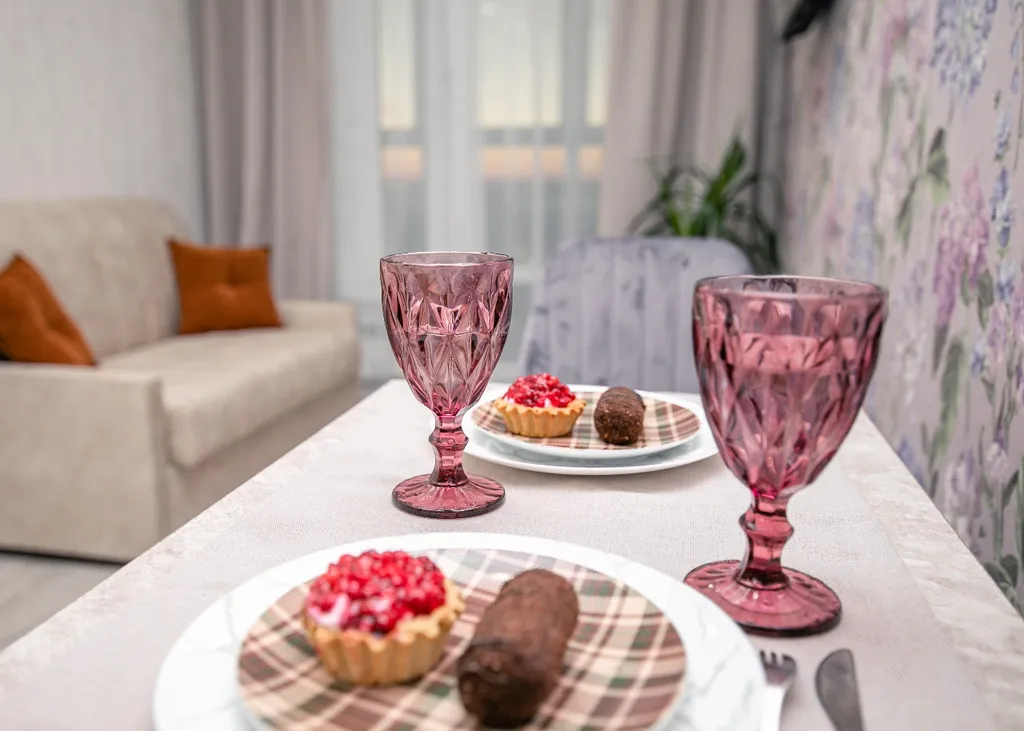 Апартаменты с закатом на озеро