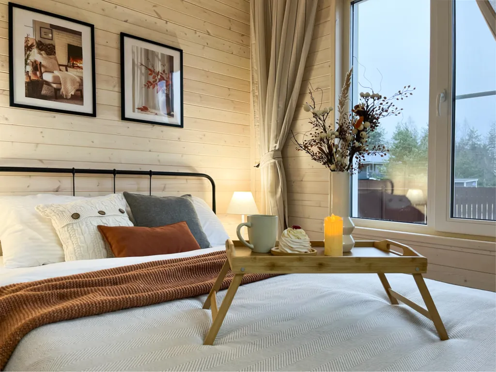 Коттедж Сканди дом с фотозонами и сауной у залива — Санкт-Петербург