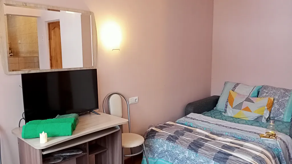 Квартира с видом на берег озера с лебедями, в историческом центре