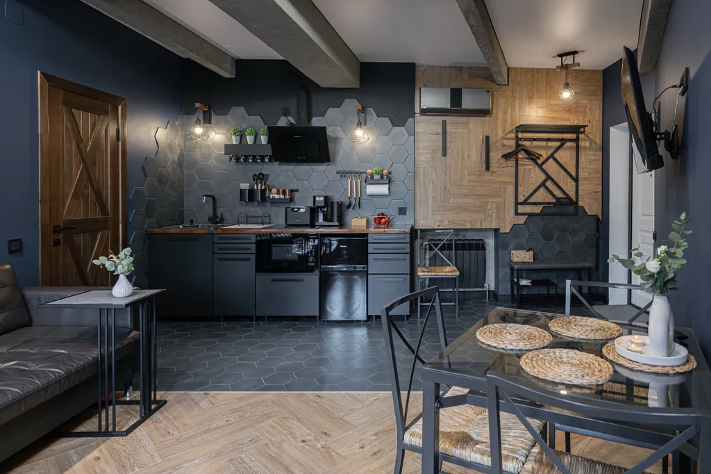 Апартаменты лофт Jail Apart с красивым видом