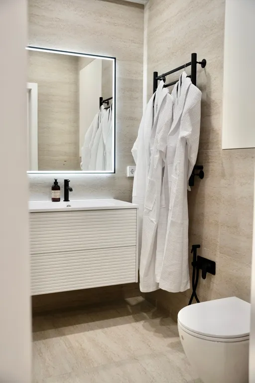 Уютные апартаменты в новом доме с видом на горы