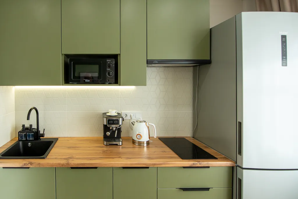 Стильная квартира с видом на горы