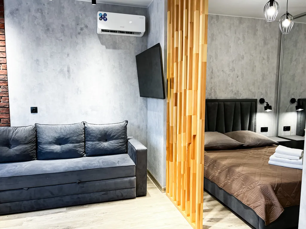 Квартира Черника - дизайнерские апартаменты с видом на горы — Сириус