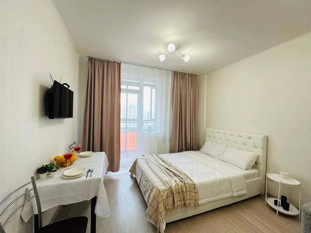 Светлая студия в новостройке